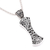 Sterling silver pendant necklace, 'Petal Crest' - Floral Sterling Silver Pendant Necklace from Java (image 2e) thumbail