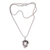 Cultured pearl pendant necklace, 'Frozen Wilds' - Cultured Pearl Pendant Necklace Crafted in Java (image 2d) thumbail