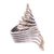 Sterling silver cocktail ring, 'Mythic Buds' - Wavy Sterling Silver Cocktail Ring from Bali (image 2c) thumbail
