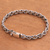 Sterling silver link bracelet, 'Forever United' - Sterling Silver Link Bracelet Handcrafted in Bali (image 2b) thumbail