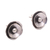 Pendientes de botón de plata de ley - Pendientes de botón modernos de plata esterlina de Java