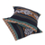 Cotton cushion covers, 'Respati Wengi' (pair) - Ikat Geometric Cotton Cushion Covers from Java (Pair) (image 2c) thumbail