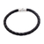 Leather braided bracelet, 'Soul Braid' - Unisex Leather Braided Bracelet from Bali thumbail