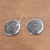 Sterling silver dangle earrings, 'Sun Empress' - Handcrafted Sterling Silver Dangle Earrings from Bali (image 2c) thumbail