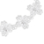 Sterling silver filigree link bracelet, 'Javanese Orchid' - Sterling Silver Filigree Orchid Flower Link Bracelet (image 2d) thumbail