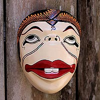 Wood mask, Semar