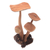 Wood sculpture, 'Majestic Mushroom' (13.5 inch) - Jempinis Wood Mushroom Sculpture from Bali (13.5 in.) thumbail