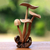Wood sculpture, 'Majestic Mushroom' (13.5 inch) - Jempinis Wood Mushroom Sculpture from Bali (13.5 in.) (image 2b) thumbail