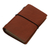 Leather journal, 'Memories of Travels' - Handcrafted Brown Leather Journal from Java