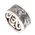 Men's sterling silver band ring, 'Sandstorm' - Men's Textured Sterling Silver Band Ring from Bali (image 2d) thumbail