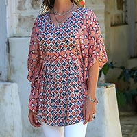 Rayon blouse, Kelud Crisscross