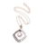 Cultured pearl pendant necklace, 'Moon Gate' - White Cultured Pearl Pendant Necklace from Bali thumbail