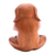 Wood statuette, 'Yoga Beagle' - Yoga Meditation Brown Beagle Hand Carved Wood Statuette (image 2e) thumbail