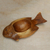 Wood catchall, 'Big Fish' - Hand-Carved Suar Wood Catchall from Indonesia thumbail