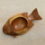 Wood catchall, 'Big Fish' - Hand-Carved Suar Wood Catchall from Indonesia (image 2b) thumbail