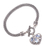 Blue topaz chain bracelet, 'Three Times the Love' - Heart-Shaped Blue Topaz Chain Bracelet from Bali (image 2c) thumbail