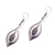 Sterling silver dangle earrings, 'Baby Leaves' - Artisan Crafted Sterling Silver Dangle Earrings from Bali