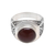 Men's carnelian ring, 'Warrior's Passion' - Men's Carnelian Ring Crafted in Bali thumbail