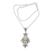 Peridot pendant necklace, 'Wheat Beauty' - Wheat Motif Peridot Pendant Necklace from Bali (image 2c) thumbail