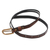 Leather belt, 'Bold Goddess' - Handcrafted Leather Belt in Brown from Bali