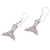 Sterling silver dangle earrings, 'Mermaid Elegance' - Sterling Silver Mermaid Tail Dangle Earrings from Bali