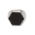 Men's onyx signet ring, 'Dark Stamp' - Hexagonal Onyx Men's Signet Ring from Bali
