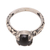 Onyx single stone ring, 'Temple Heirloom' - Black Onyx Single Stone Ring Crafted in Bali (image 2a) thumbail