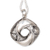 Sterling silver pendant necklace, 'Songket Eye' - Songket-Themed Sterling Silver Pendant Necklace from Bali (image 2c) thumbail