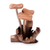 Wood figurine, 'Majestic Mushroom' (4.5 inch) - Jempinis and Benalu Wood Mushroom Figurine (4.5 in.) thumbail