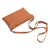 Leather sling, 'Stylish Envelope in Copper' - Envelope-Shaped Leather Sling in Copper from Bali (image 2e) thumbail