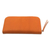 Leather clutch, 'Polosan Sunrise' - Solid Leather Clutch in Sunrise Crafted in Bali
