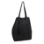Leather tote, 'Jogja Shopper in Black' - Handmade Leather Tote Handbag in Black from Bali (image 2b) thumbail