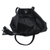 Leather tote, 'Jogja Shopper in Black' - Handmade Leather Tote Handbag in Black from Bali (image 2d) thumbail