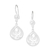 Sterling silver filigree dangle earrings, 'Ayu Drops' - Drop-Shaped Sterling Silver Filigree Dangle Earrings