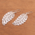 Filigrane Ohrhänger aus Sterlingsilber, 'Daun Pakis' - Blattförmige filigrane Ohrhänger aus Sterlingsilber aus Java