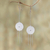 Wasserfall-Kronleuchter-Ohrringe aus Sterlingsilber - Kreisförmige filigrane Wasserfall-Ohrringe aus Sterlingsilber