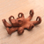 Wood sculpture, 'Wild Octopus' - Hand Carved Suar Wood Octopus Sculpture from Bali thumbail