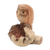 Wood figurine, 'Lone Owl' - Jempinis Wood Owl Figurine from Bali (image 2c) thumbail