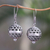 Cultured pearl dangle earrings, 'Kintamani Lanterns' - Round Cultured Pearl Dangle Earrings from Bali
