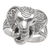 Sterling silver cocktail ring, 'Elephant King' - Sterling Silver Elephant Cocktail Ring from Bali