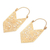 Vergoldete Ohrhänger - Pfeil-Ohrringe aus 18 Karat vergoldetem Messing aus Bali