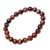 Tigerauge Perlen Stretch-Armband „Caramel Pebbles“ - Balinesisches Stretch-Armband mit Tigeraugen-Perlen