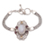 Multi-gemstone pendant bracelet, 'Sukawati Oasis' - Multi-Gemstone Pendant Bracelet Crafted in Bali thumbail