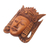 Wood mask, 'Beauty of Cili' - Hand Carved Suar Wood Mask from Bali