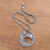 Sterling silver pendant necklace, 'Buleleng Eagle' - Sterling Silver Eagle Pendant Necklace from Java