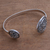 Sterling silver cuff bracelet, 'Kintamani Contour' - Modern Sterling Silver Cuff Bracelet Crafted in Bali