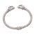 Cultured pearl cuff bracelet, 'Elephant Glow' - Cultured Pearl Elephant Cuff Bracelet from Bali (image 2e) thumbail