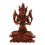 Wood sculpture, 'Praying Shiva' - Hand-Carved Suar Wood Shiva Sculpture from Indonesia