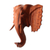 Wood wall sculpture, 'Elephant Prince' - Hand-Carved Wood Elephant Wall Sculpture from Bali (image 2c) thumbail