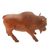 Wood sculpture, 'Mighty Buffalo' - Hand-Carved Suar Wood Buffalo Sculpture from Bali